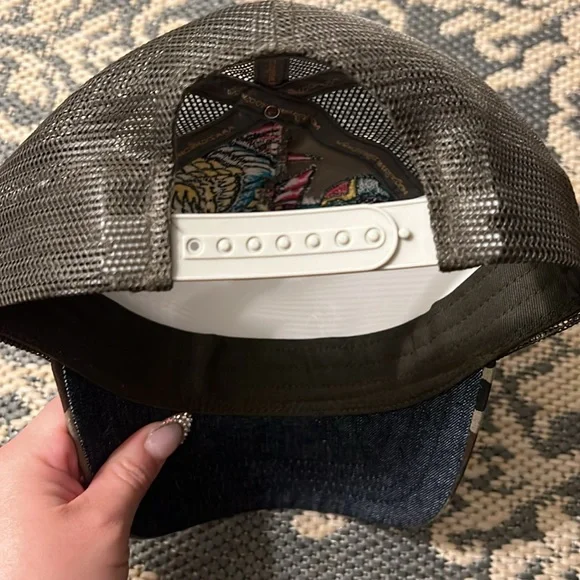 NWT Ed Hardy Camo Trucker Hat
